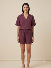 Carica l'immagine nel visualizzatore di Gallery, SHORTS EGGPLANT
