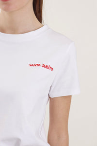 T SHIRT 'SANTA SUBITO'