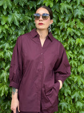 Carica l'immagine nel visualizzatore di Gallery, CAMICIA BURGUNDY
