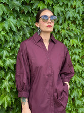 Carica l'immagine nel visualizzatore di Gallery, CAMICIA BURGUNDY
